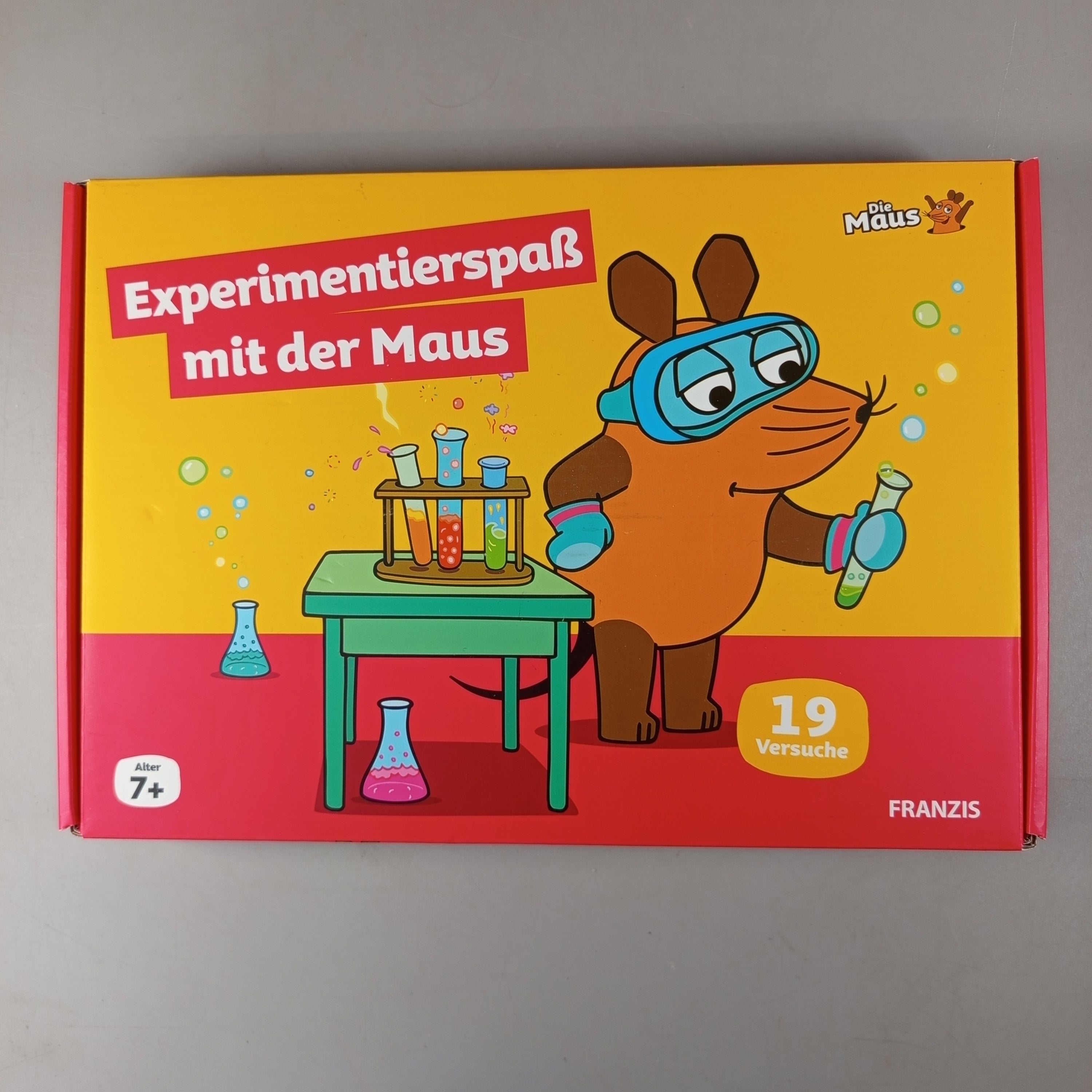 Franzis Die Maus Experimentierset, gebraucht, ab 6 7 8 Jahre | ✅ geprüft